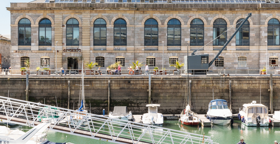 Arcade at Royal William Yard